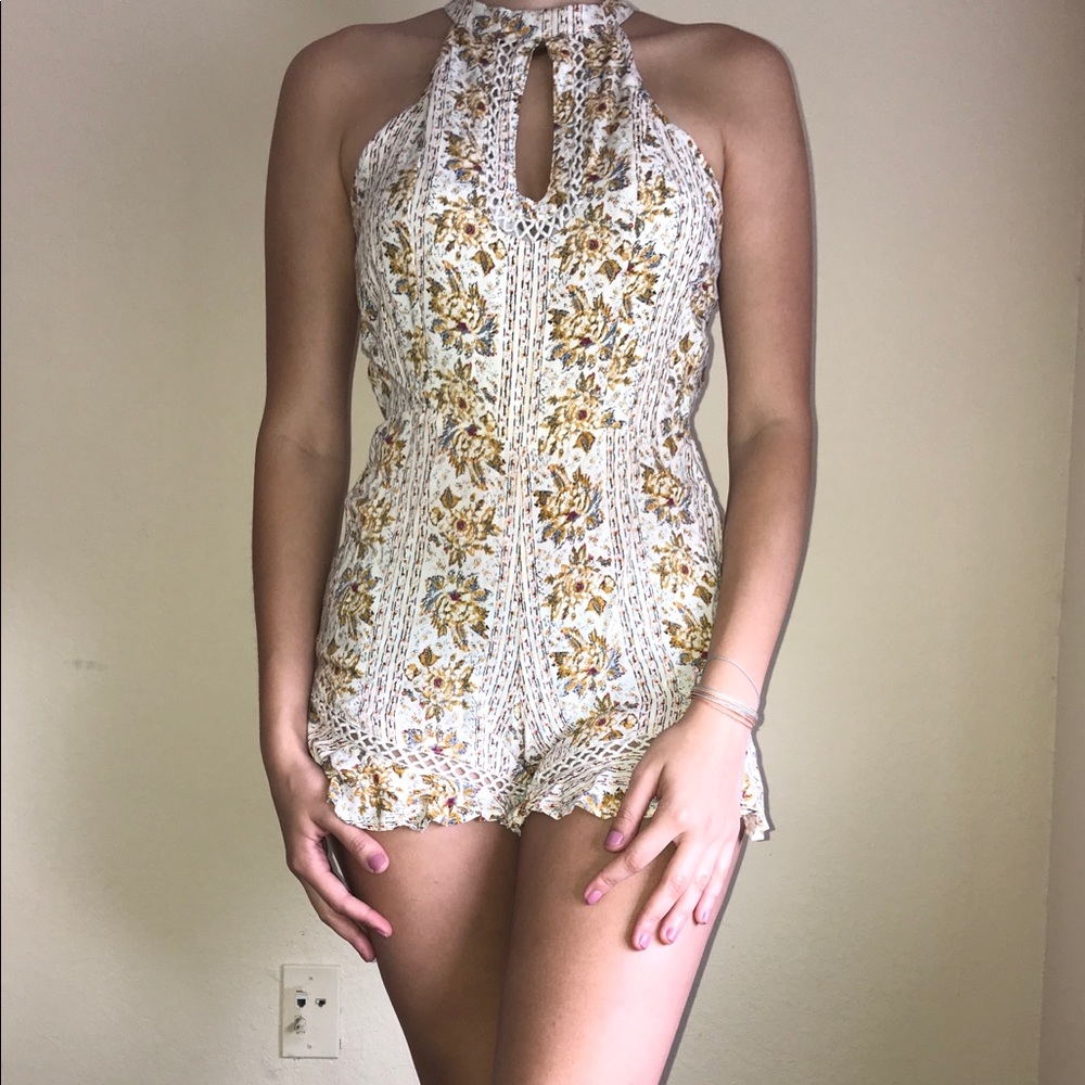 Floral Romper